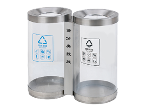 透明分類果皮箱